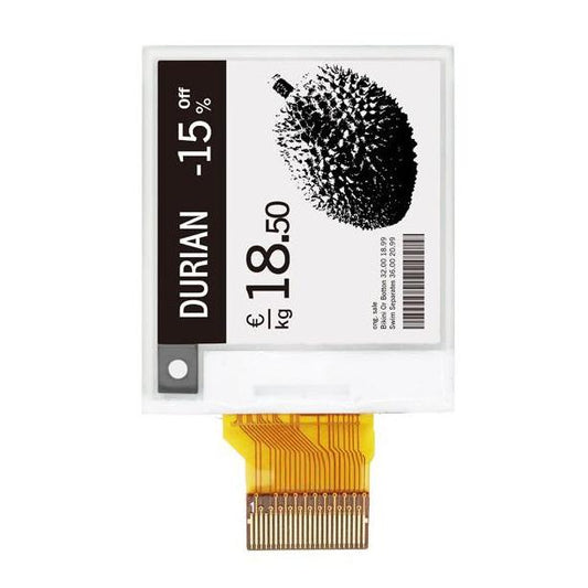1.54-inch Epaper Eink Display for Electronic Price Tag, 152x152 dots