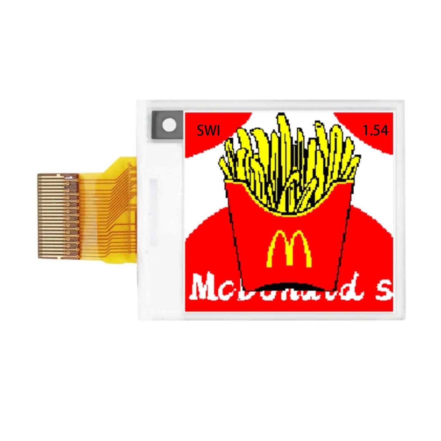 1.54-inch High Resolution 200x200 Eink Epaper Digital Display