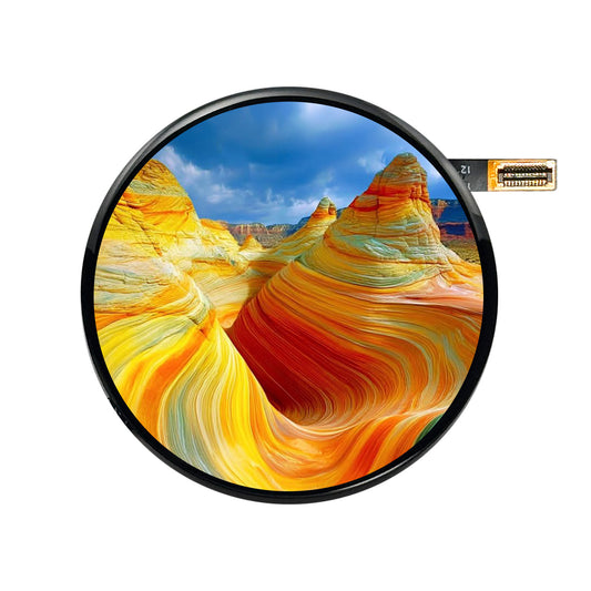 1.73-inch 466x46 Round AMOLED Screen 700nits High Brightness LED QSPI High Contrast OLED Display With Touch