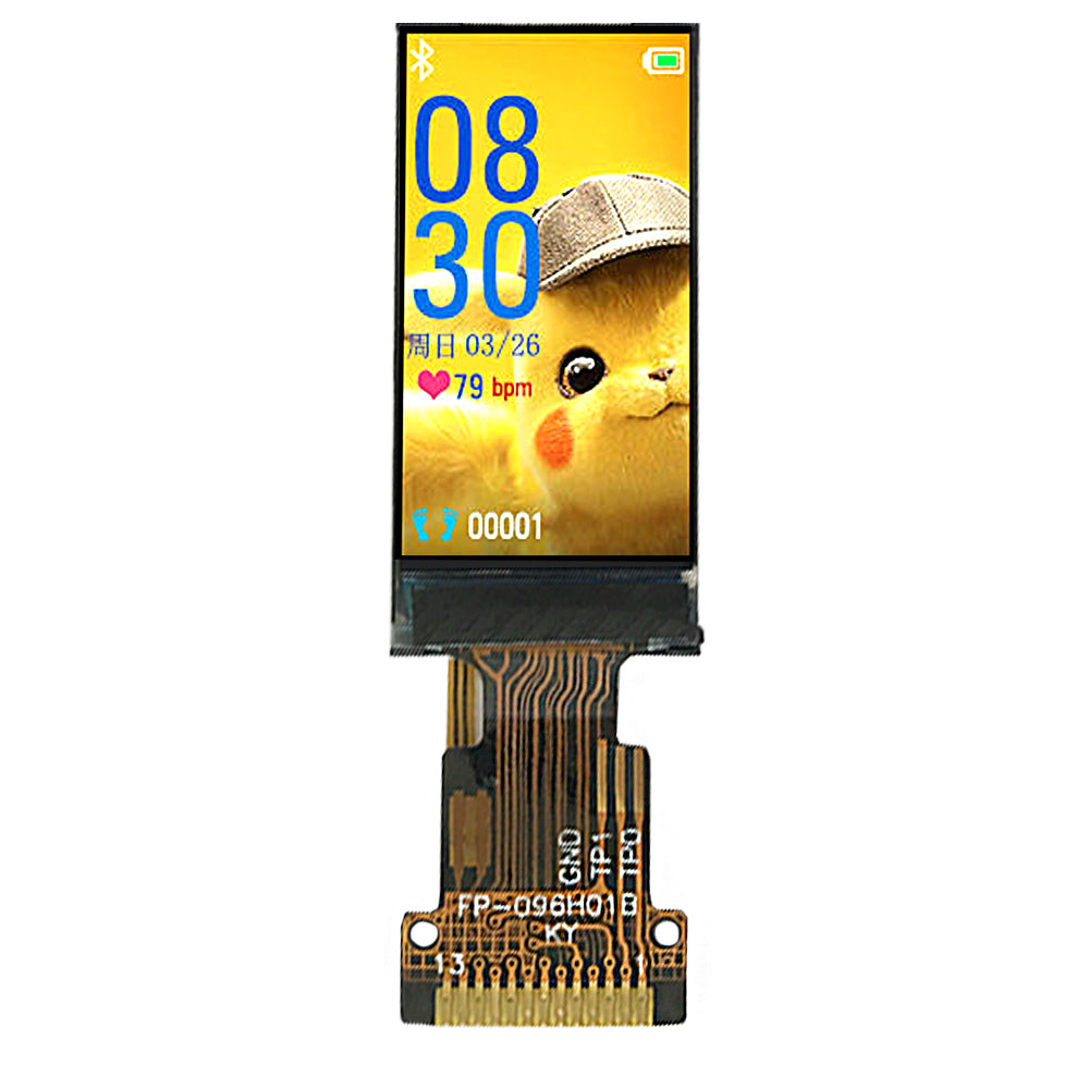 0.96-inch Custom Small Mini TFT Portable Motorcycle Ebike LCD