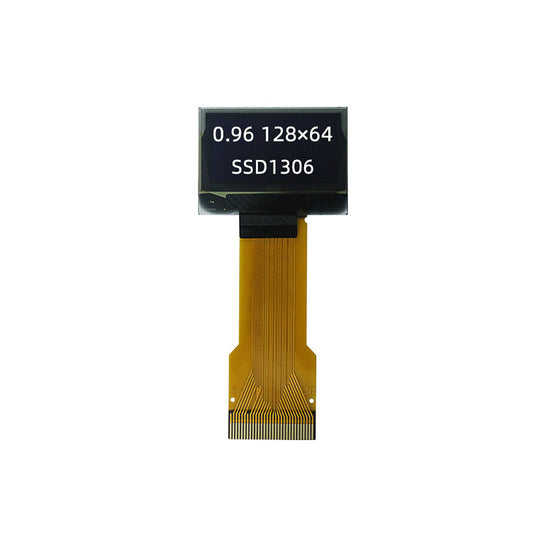 0.96-inch 128x64 ST7315 SSD1306 Small OLED Display, White Monochrome PMOLED
