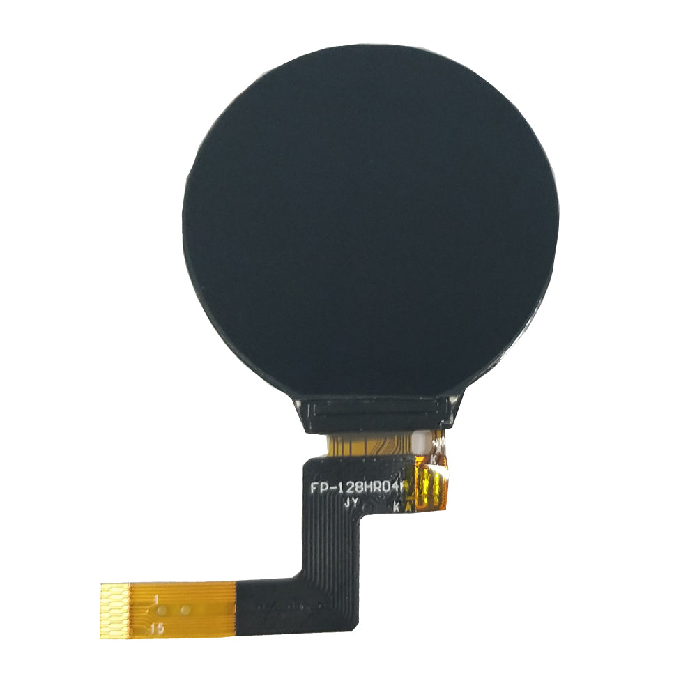 1.28-inch 240x240 Round TFT LCD Display Module, SPI Interface, ZIF Connecting FPC