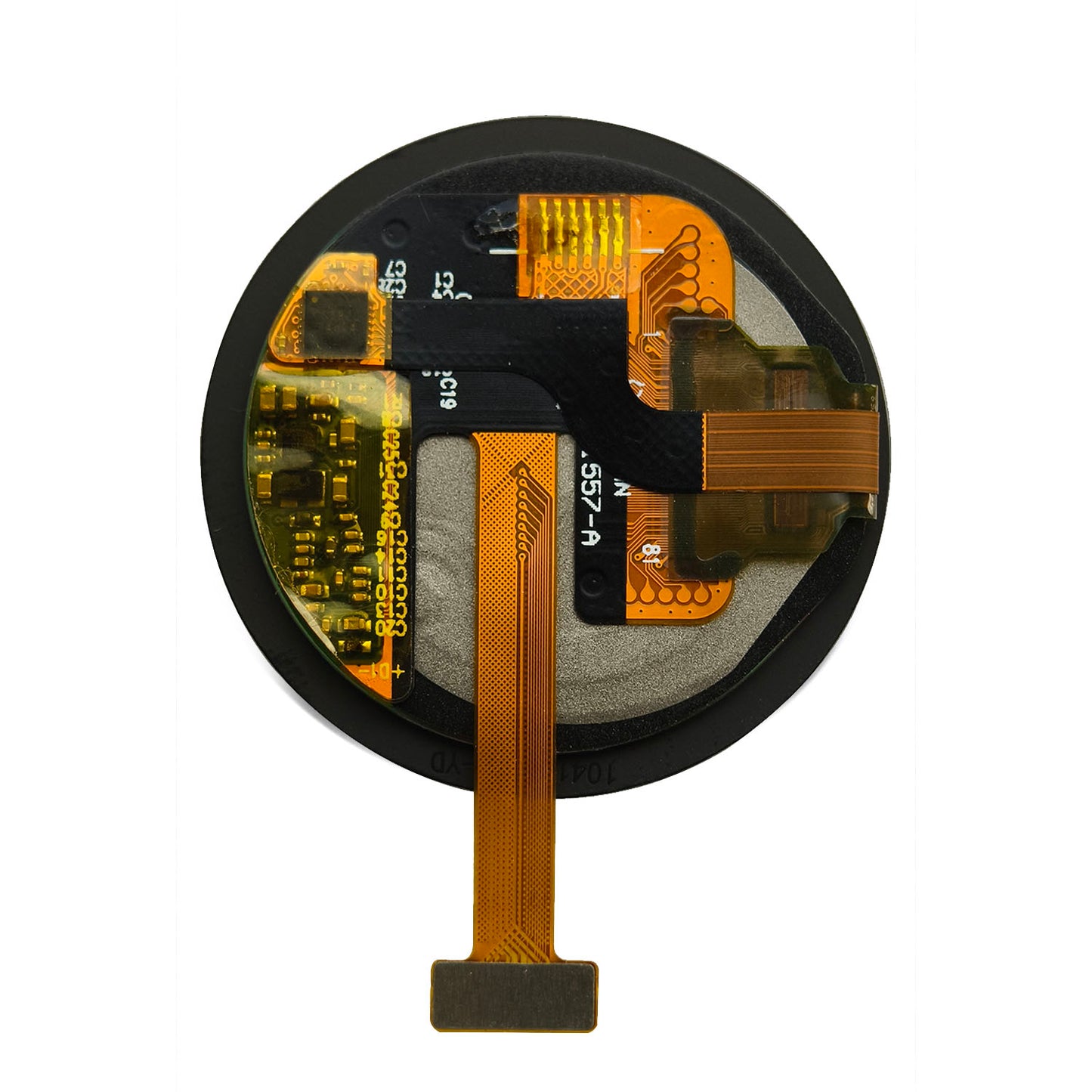 1.04-inch 600nits 340x340 Full Colors Circular AMOLED Displays, B2B Connector FPC