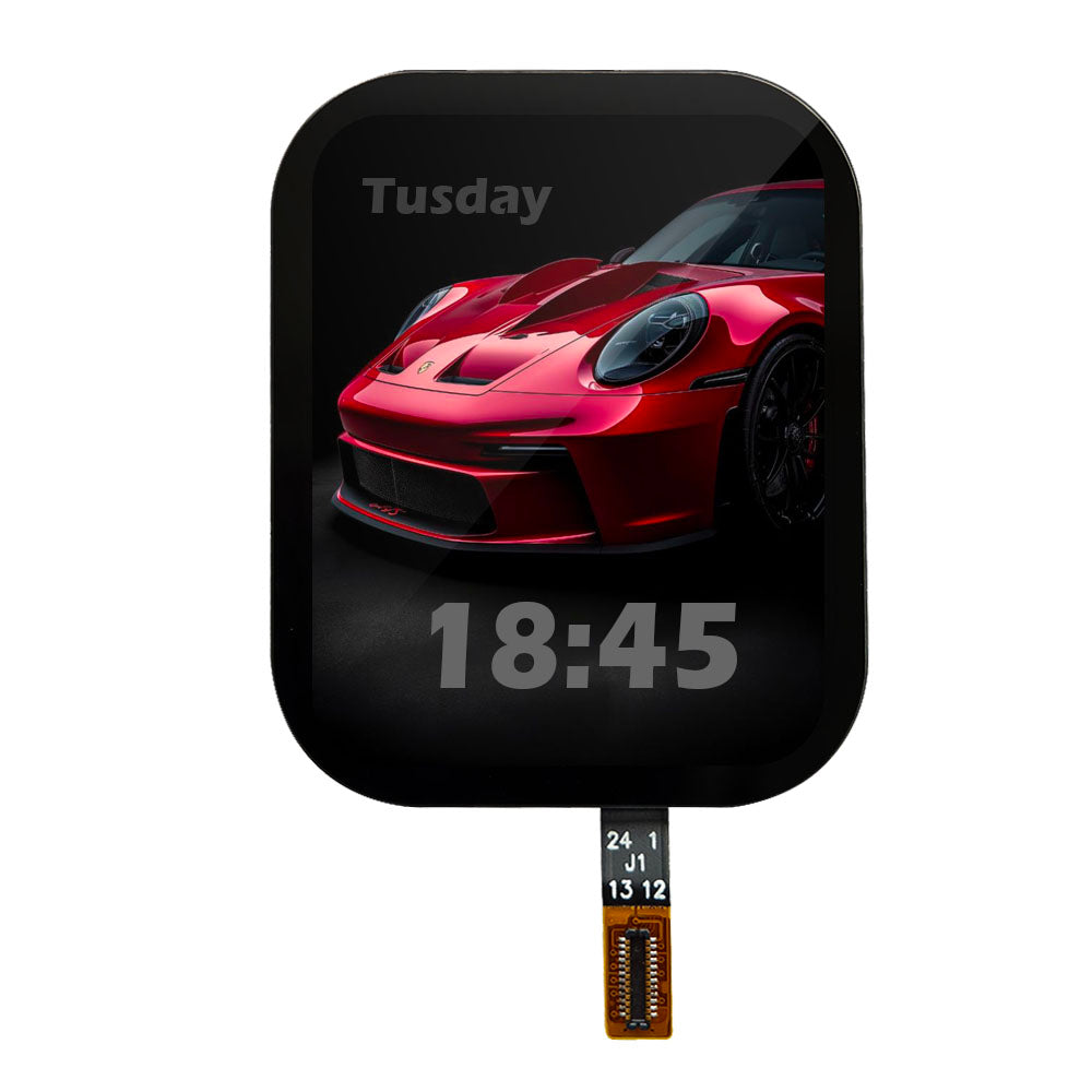 1.96-Inch 410x502 QSPI 600nits Square AMOLED Display OLED Screen for Smartwatch