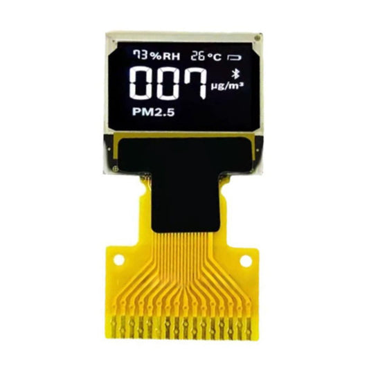 0.42-inch 72x40 Small OLED Display for Gun, Soldering FPC, 4-wire SPI/I2C interface