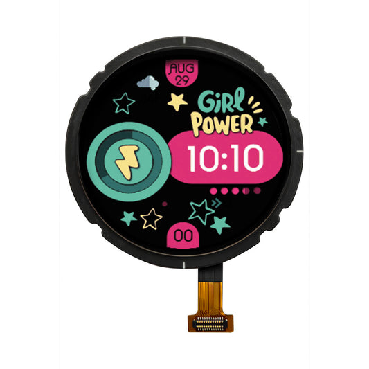 1.51-inch 466x466 QSPI Small AMOLED Watch OLED Modules Round AMOLED Display Screen