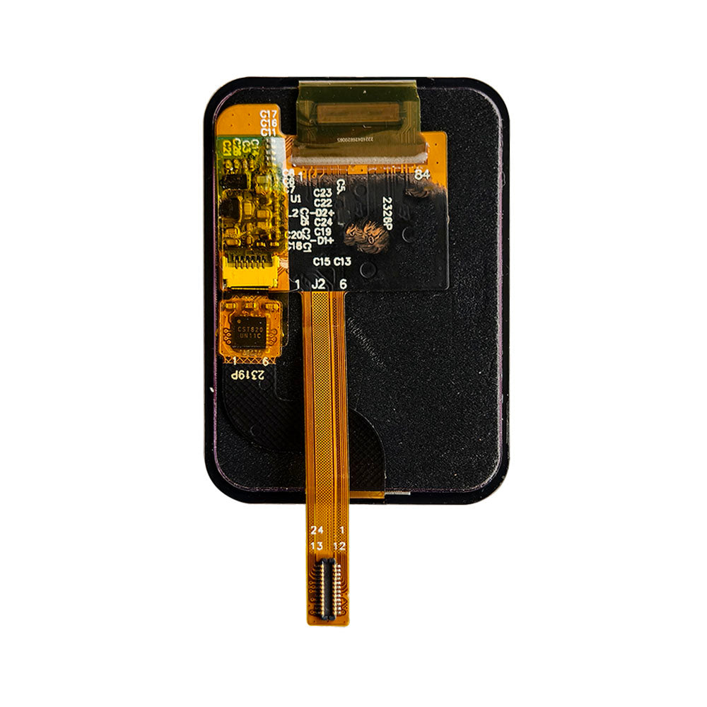 1.74-inch Rectangle Round AMOLED Touch Display Screen with 24 Pin QSPI 336x480 Resolution for Smart Watch