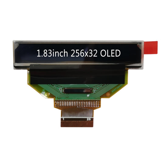 1.83-inch 256x32 white color OLED display SSD1326 bar display PMOLED