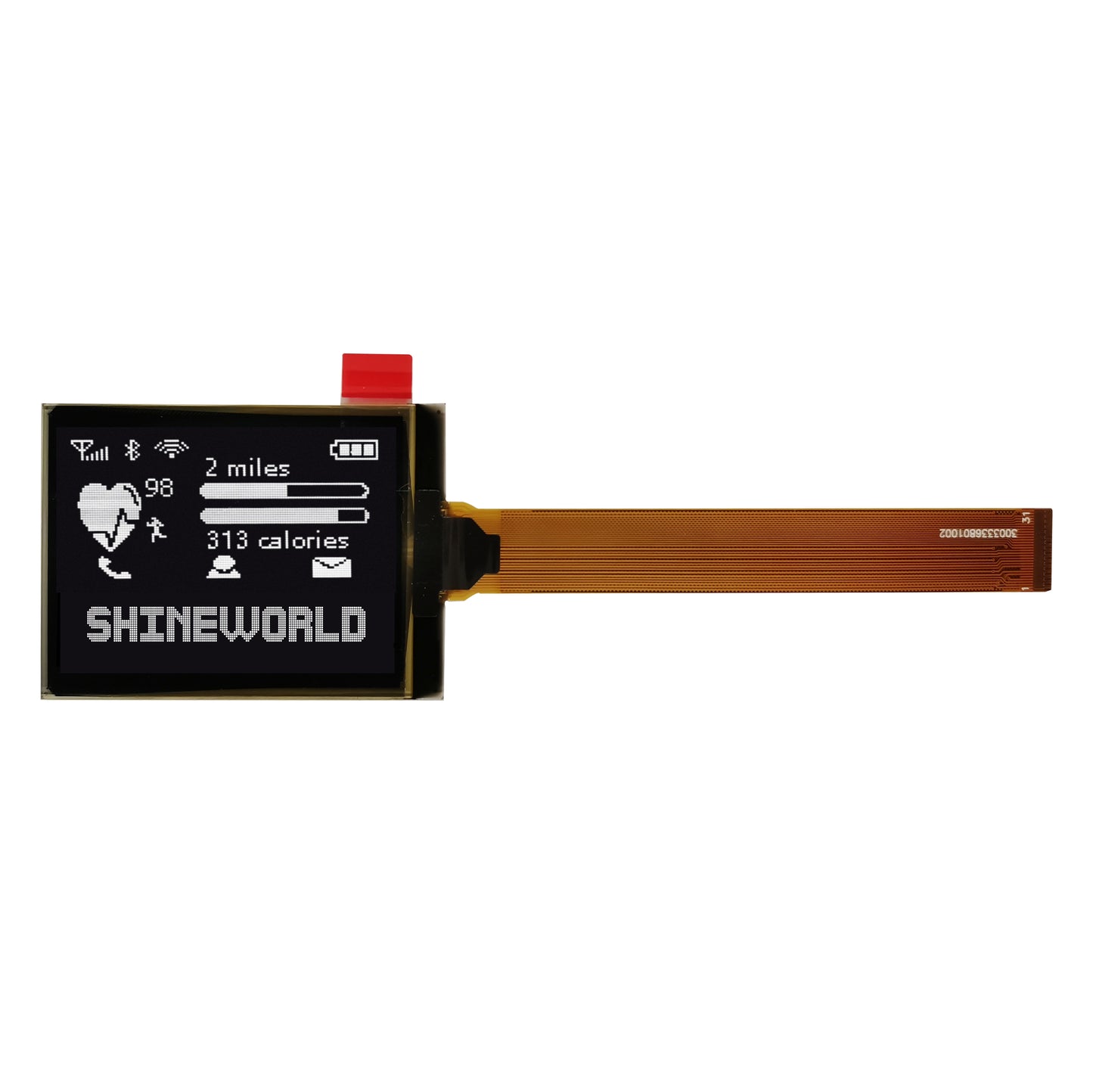 0.91英寸点阵128x32驱动IC SSD1306 OLED屏幕