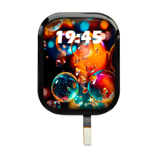 2.04" 368x448 QSPI 600nits With or Without Touch Panel CTP Customized Glass Optional AMOLED Display Screen