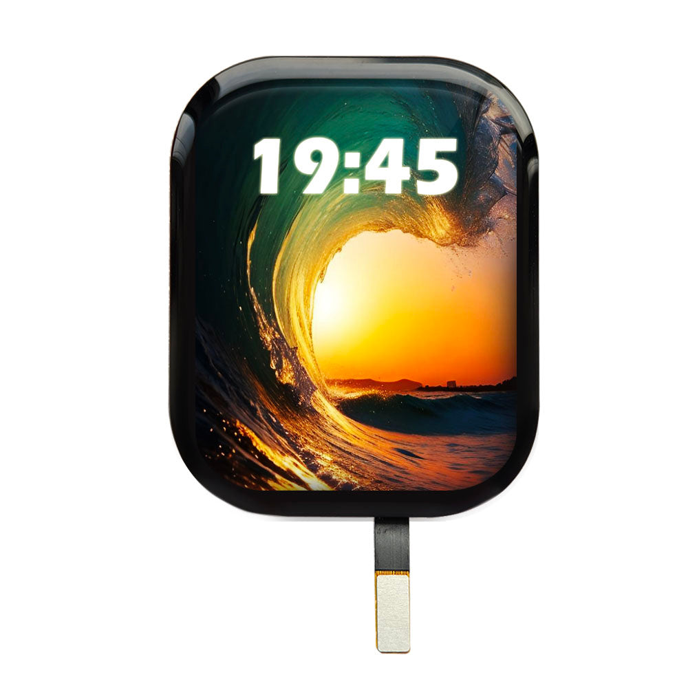 2.04" 368x448 QSPI 600nits With or Without Touch Panel CTP Customized Glass Optional AMOLED Display Screen