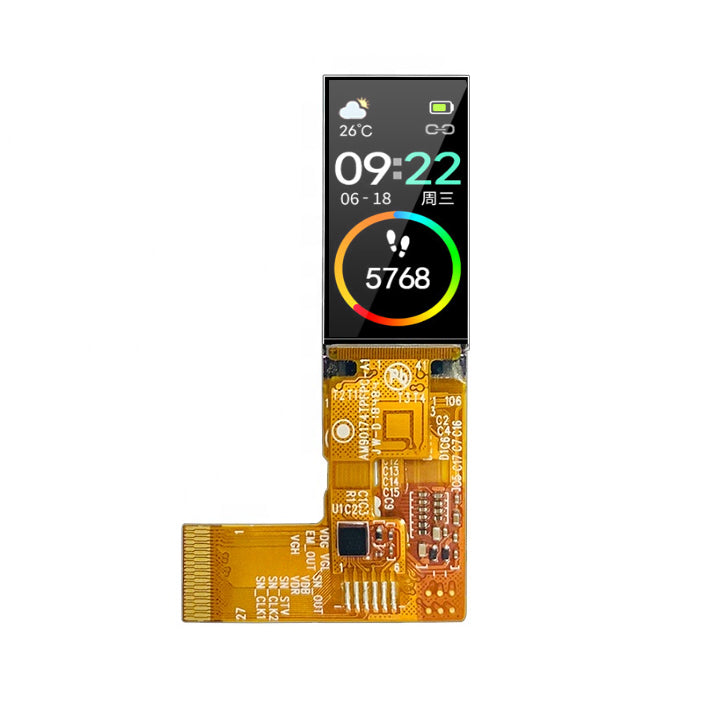 0.95-inch AMOLED 120x240 Pixels Color OLED Display Screen, 120x240 dots