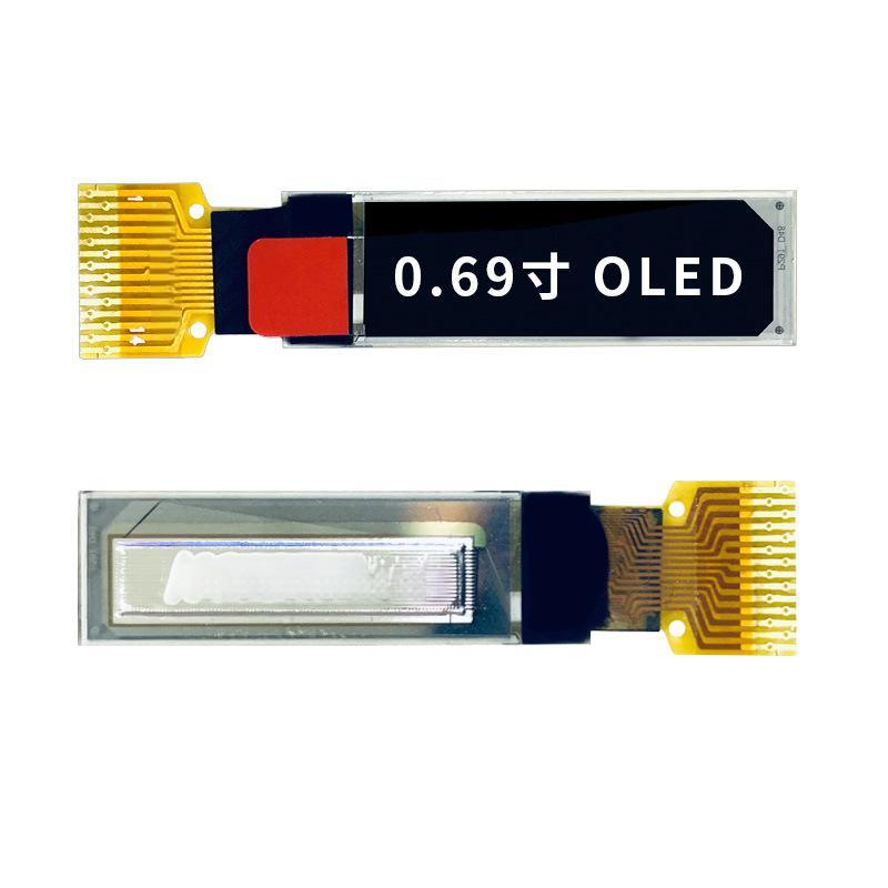 0.91英寸点阵128x32驱动IC SSD1306 OLED屏幕