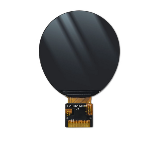 1.32-inch Round TFT LCD Display for Smart Watch, 360x360 dots, 480 nits Luminance
