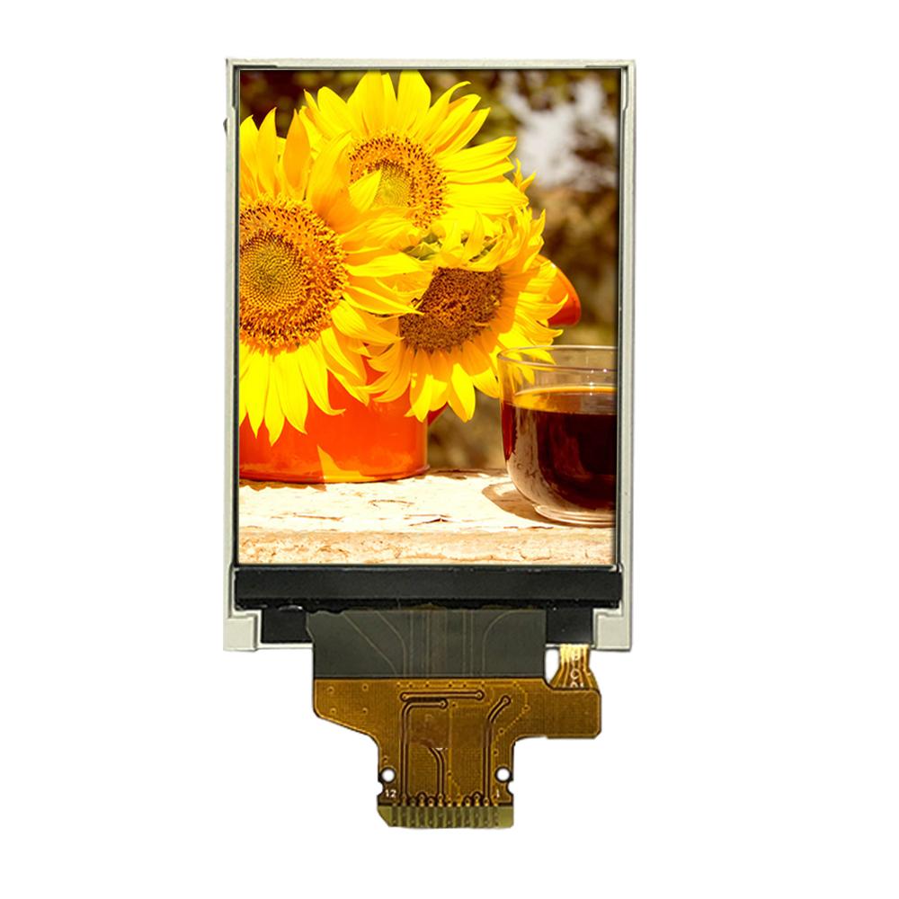 2.0-inch TFT LCD Soldering FPC Display, 240x320 dots, 400cd/m2 Brightness