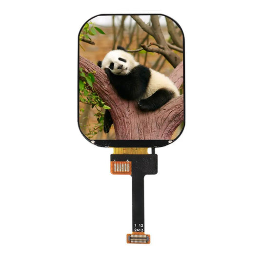 2.01-inch Outdoor LCD Display 240x296 with 650 Brightness for Smart Watches