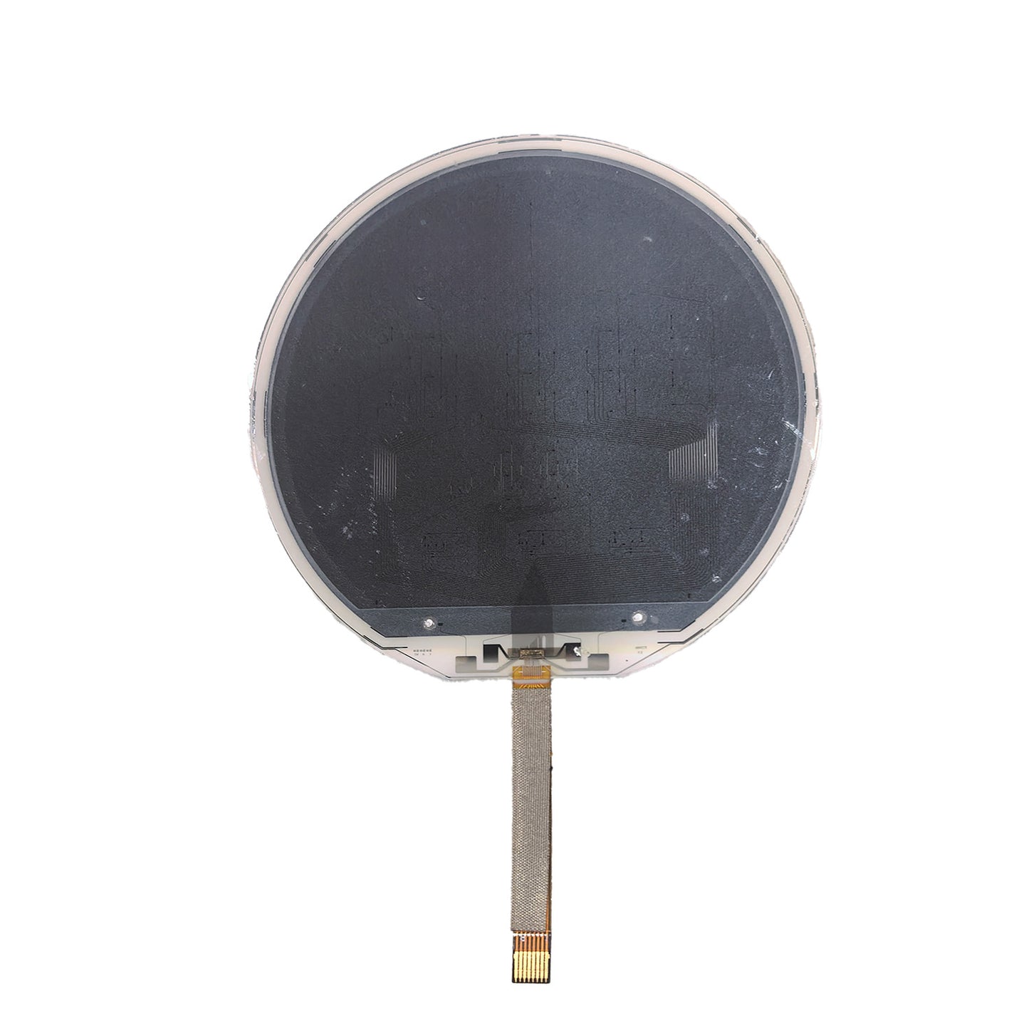 2.5-inch Round Customized Segment Epaper, E ink Display Customization