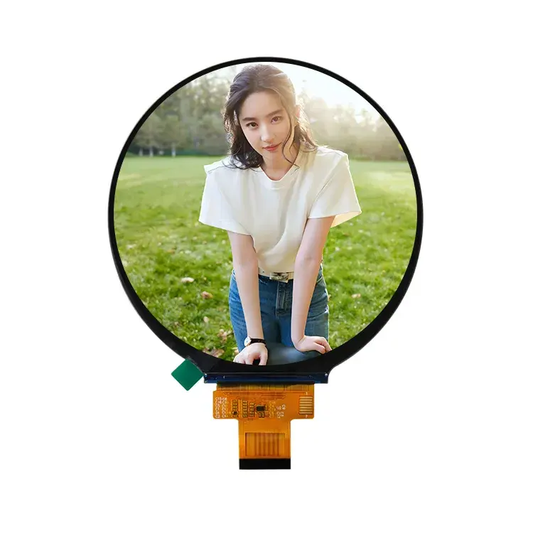 4.0-inch 720x720 Circular 3 Line SPI+18 Bit RGB LCD TFT Display