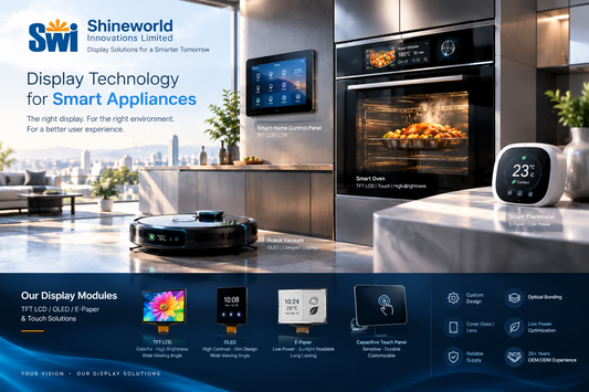 Choosing a Display Module for Smart Appliances