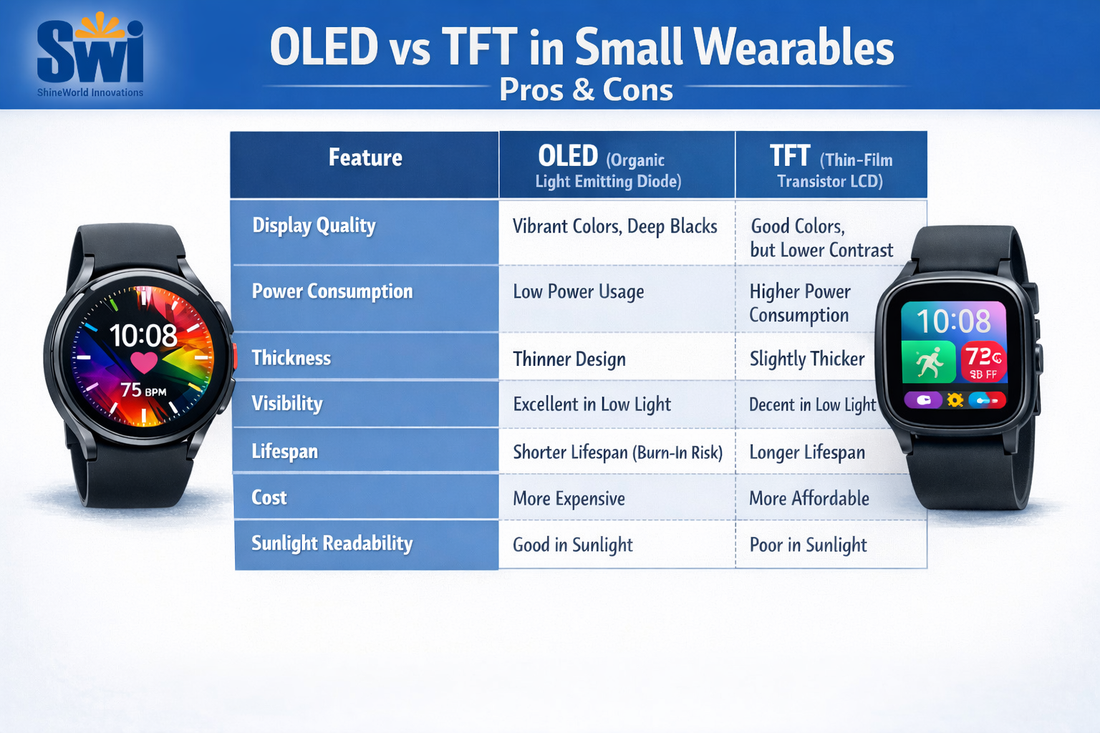 TFT vs OLED Displays: Which Fits Best?