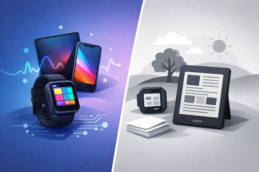 OLED vs ePaper Displays for Product Design