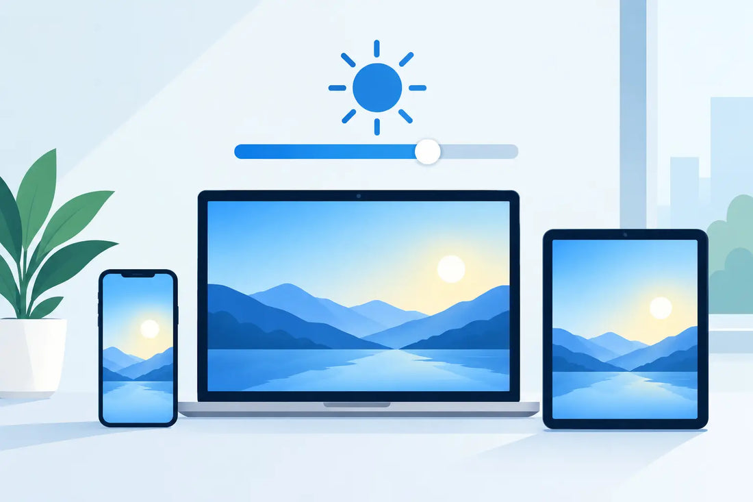 How to Specify Display Brightness for Devices