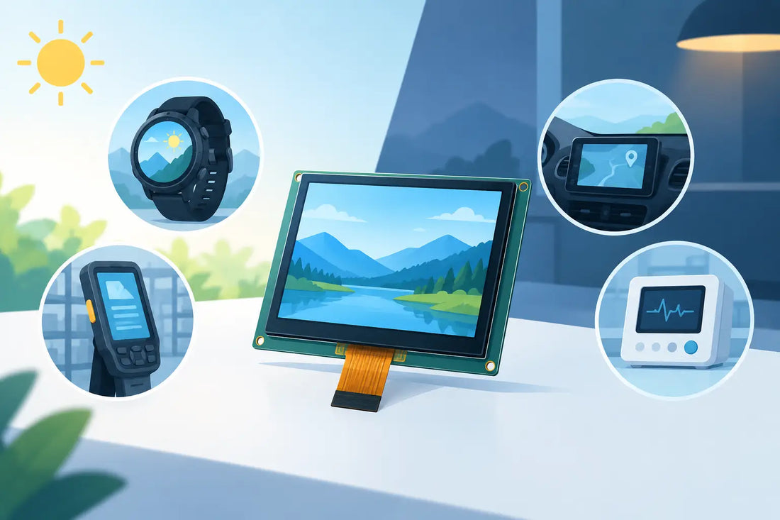 How to Select Transflective LCDs for OEM Devices