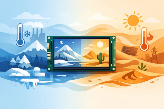 Choosing a Wide Temperature Display Module