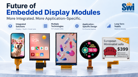 Future of Embedded Display Modules in Devices