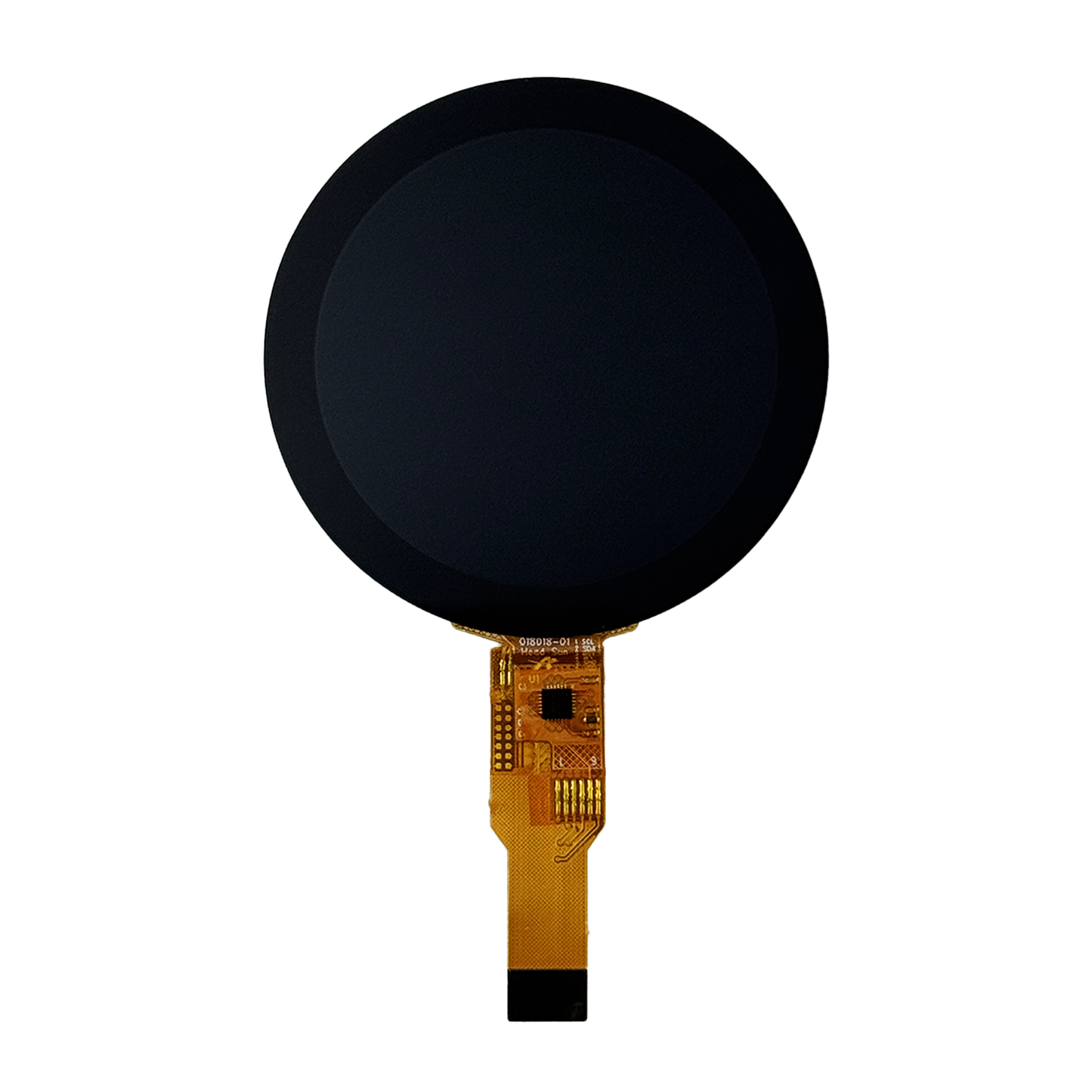 1.8-inch Circular TFT LCD Display 360x360 SPI/MIPI ST77916 with CTP Touch Panel 300 Nits for Smart Knob