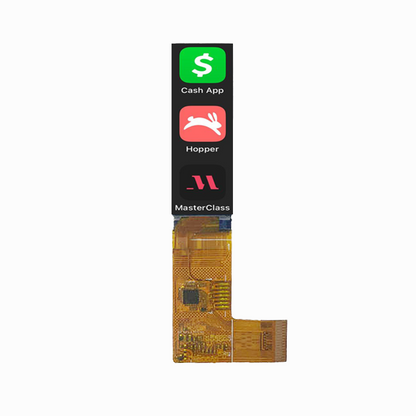 1.04英寸600尼特340x340全彩圆形AMOLED显示屏