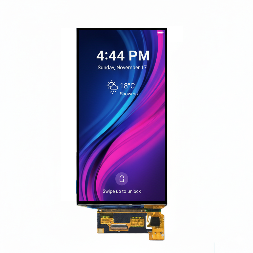 1.04英寸600尼特340x340全彩圆形AMOLED显示屏