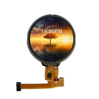 1.28英寸240(RGB)x240 LCD TFT触摸屏智能手表圆形显示屏