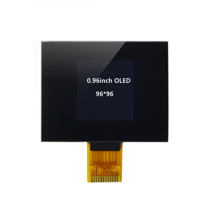 0.96-inch 96x96 OLED with Glass Cover Lens, Integrated Display Module