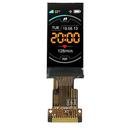 0.96-inch Custom Small Mini TFT Portable Motorcycle Ebike LCD