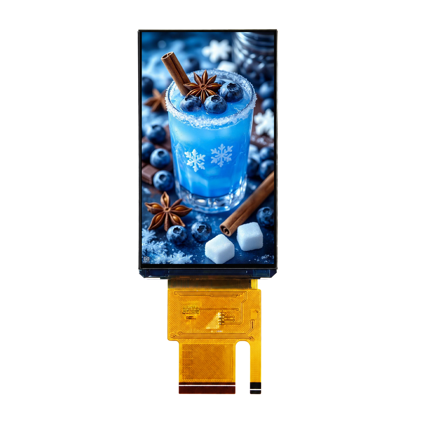3.2" Transflective TFT LCD Display /360x640/ SPI, RGB, QSPI & MIPI DSI Interface/ Sunlight Readable Module