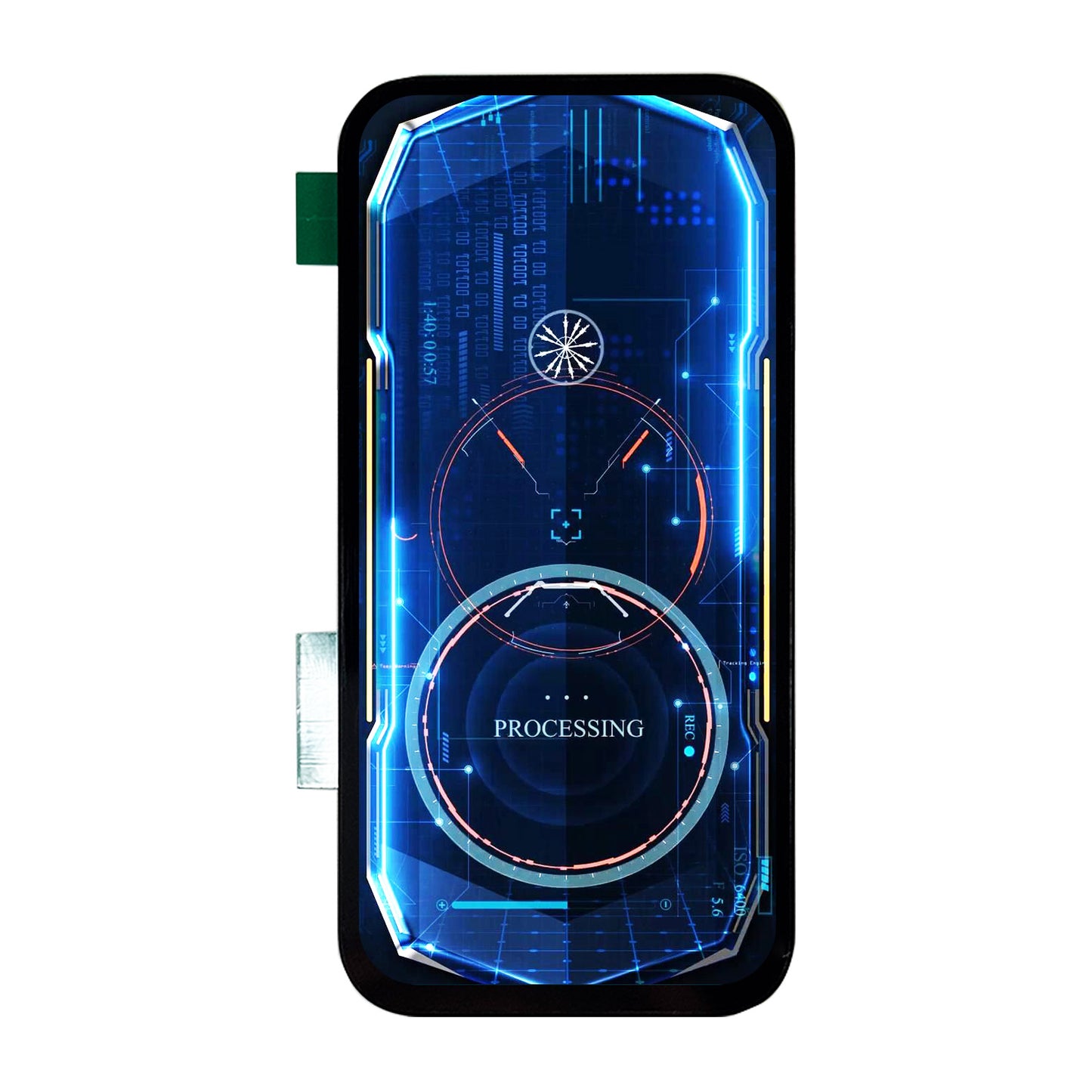 1.04英寸600尼特340x340全彩圆形AMOLED显示屏