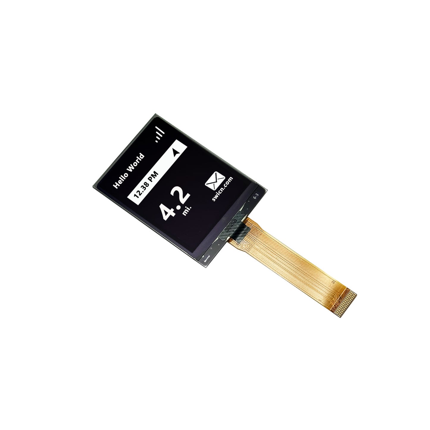 0.91英寸点阵128x32驱动IC SSD1306 OLED屏幕