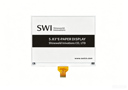 5.83-inch EPD 648x480 Black White EPD Module JD79686AB SPI Interface COG 24Pin Electronic Paper Display Screen