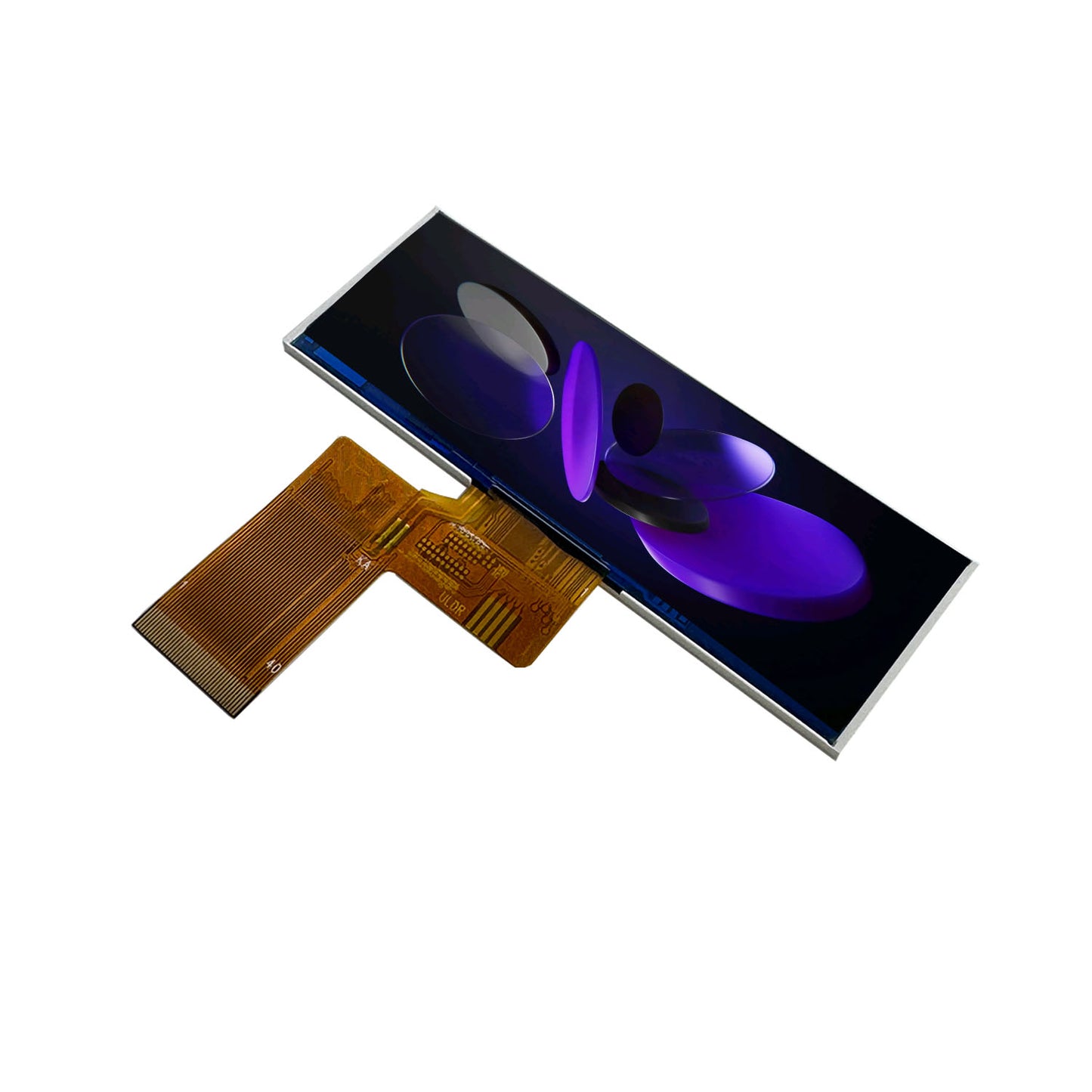 3.9-inch NV3047 480x128 RGB Interface IPS TFT LCD Bar Type Display Module for Industrial Equipment / Smart Devices