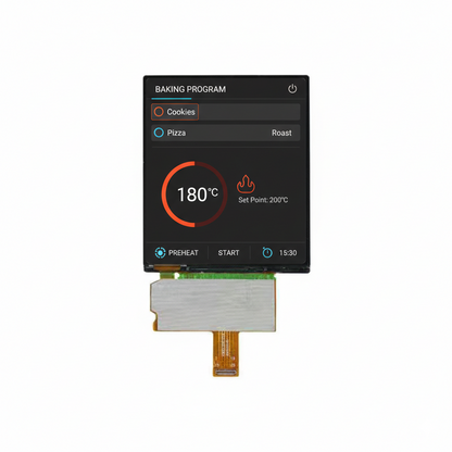 3.92-inch 1080x1240 Display with Touch Screen Square AMOLED Display