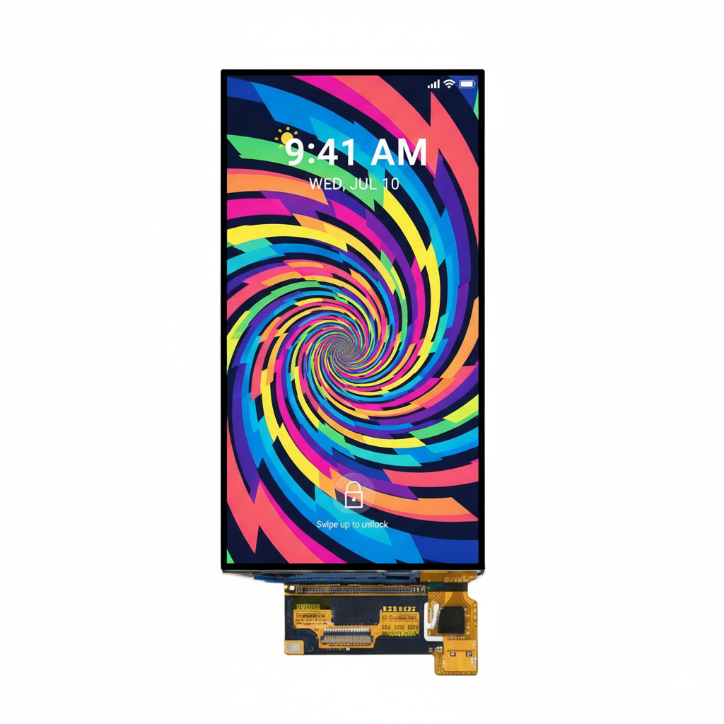 1.04英寸600尼特340x340全彩圆形AMOLED显示屏