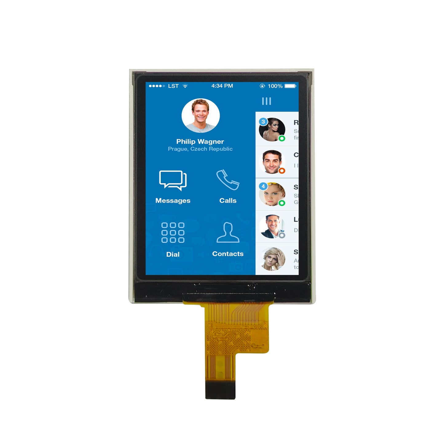 1.77-inch SPI Connector 128x160 TFT LCD Display Module