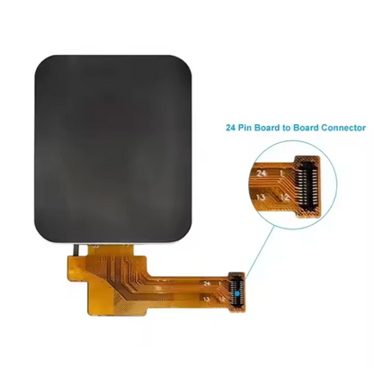 1.83-inch 240x280 8Bit 8080 MCU NV3030B 500nits Color Square TFT LCD Display