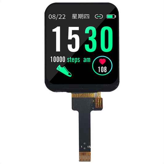 1.69-inch SPI 240x280 ST7789 Driver TFT Display IPS LCD Display for Smart Watch