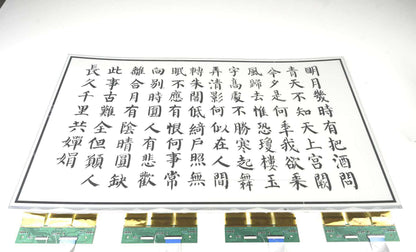 31.2-inch EPD E-Paper Display 2560x1440 Black White 4Gray Scale AVT6203A COF No Touch E Ink Screen SOPM312A1