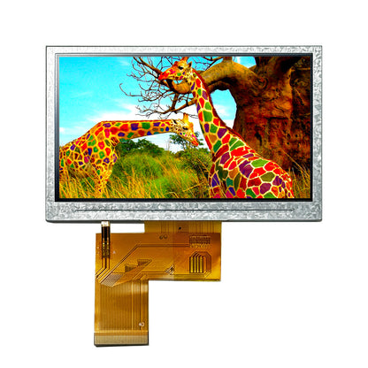 4.3-inch 480x272 TFT Display Screen Module with NV3047, 450cd/m2 Brightness, 24 Bit RGB