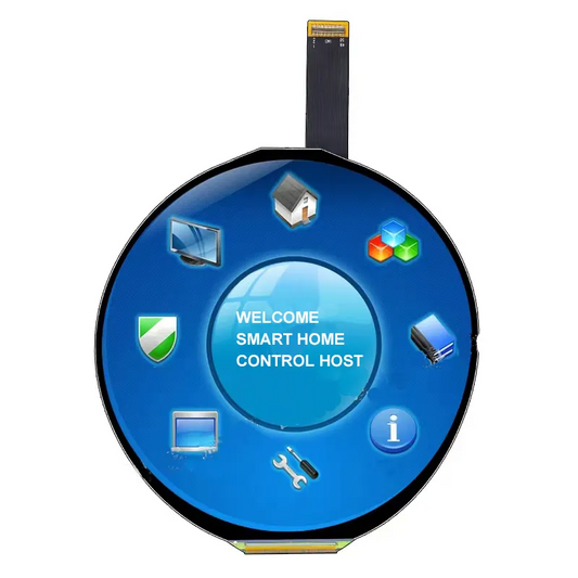 5.0-inch B2B Connector MIPI IPS 1080x1080 Round Circular TFT LCD Display