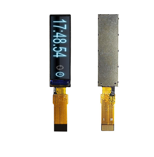 0.99-inch GC9D01 40x160 SPI TFT LCD Display for Bicycle, RGB LCD Module