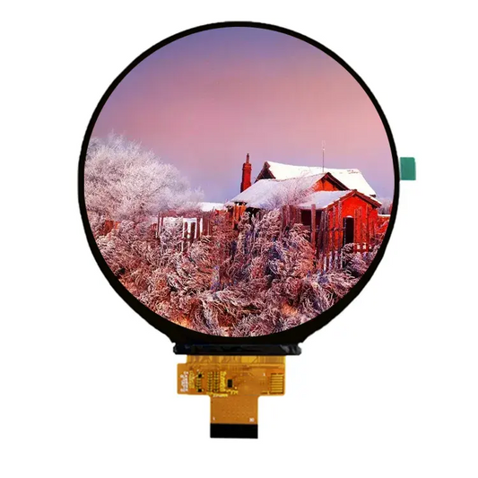 4.0-inch 720x720 Round MIPI Interface TFT LCD, 450 Brightness LCD Screen